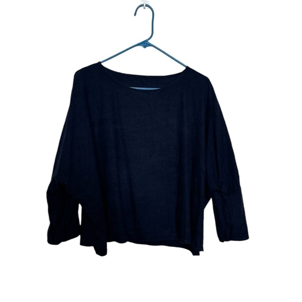 Jamie + The Jones Blue Blouse Size Small
